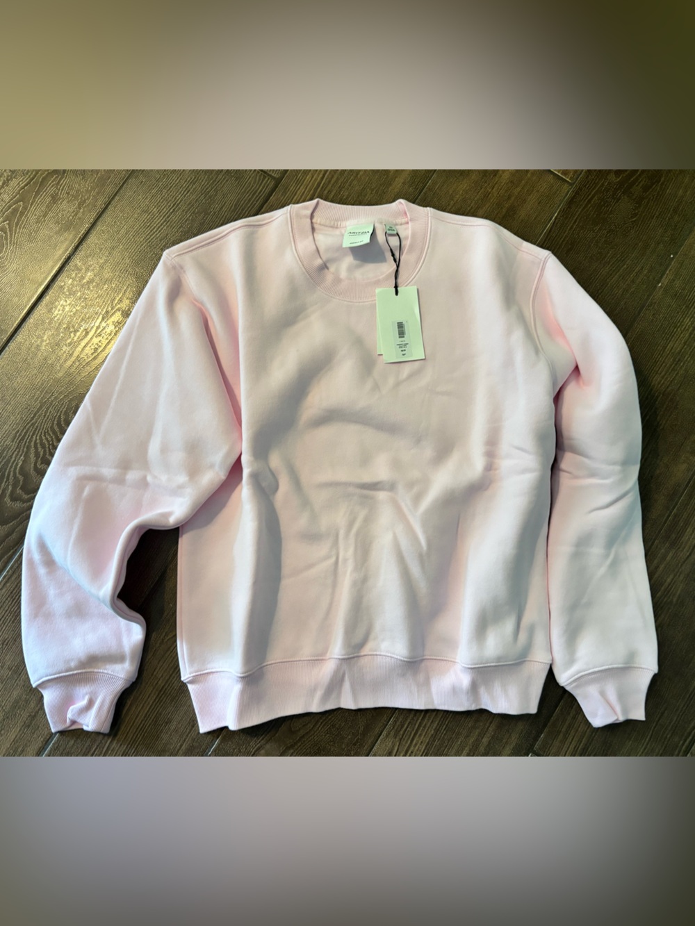NWT Aritzia Sweatfleece Perfect Crewneck Sweatshirt (Villa Pink) XS